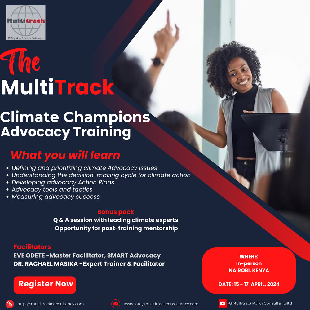 Multitrack Advocacy Training 2024